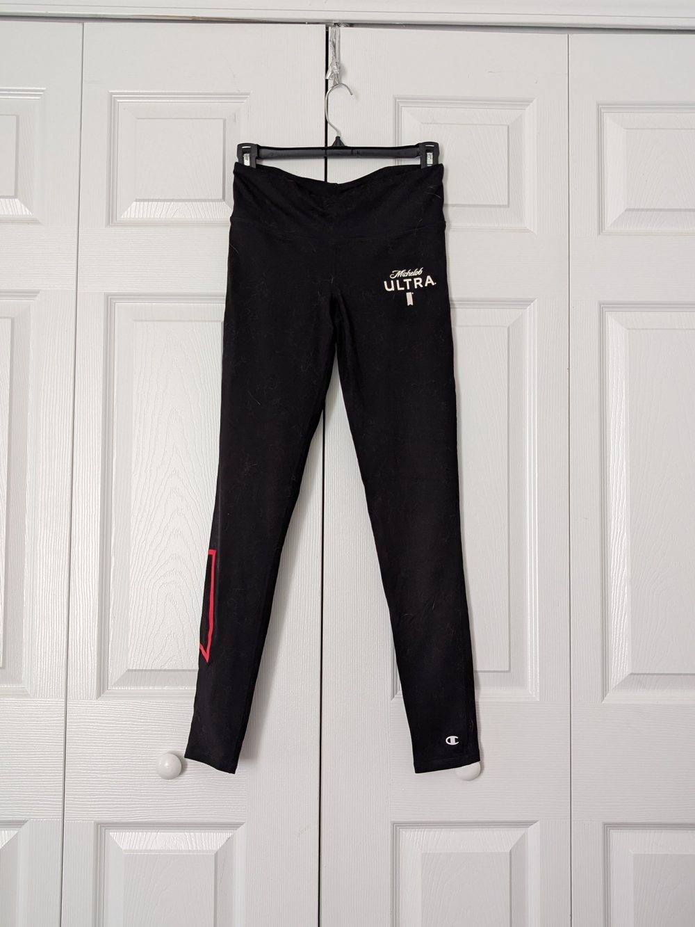 Champion Black Leggings with Michelob Ultra Logo